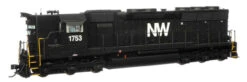 Walthers Proto 920-48154 - EMD SD45 Norfolk & Western (NW) 1753 - HO Scale