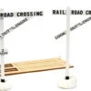 Banta Modelworks 2032 - Early Style Crossing Signs, Enough For 10 Crossings - HO Scale Kit