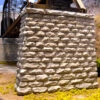 Chooch Enterprises #8431 - Cut Stone Rectangular Bridge Pier - HO Scale -Model Trains Shop 84311 77961.1671410933