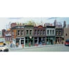 Walthers Cornerstone 933-3028 - Merchant's Row I Kit - HO Scale -Model Trains Shop 933 3028 55768.1645224467