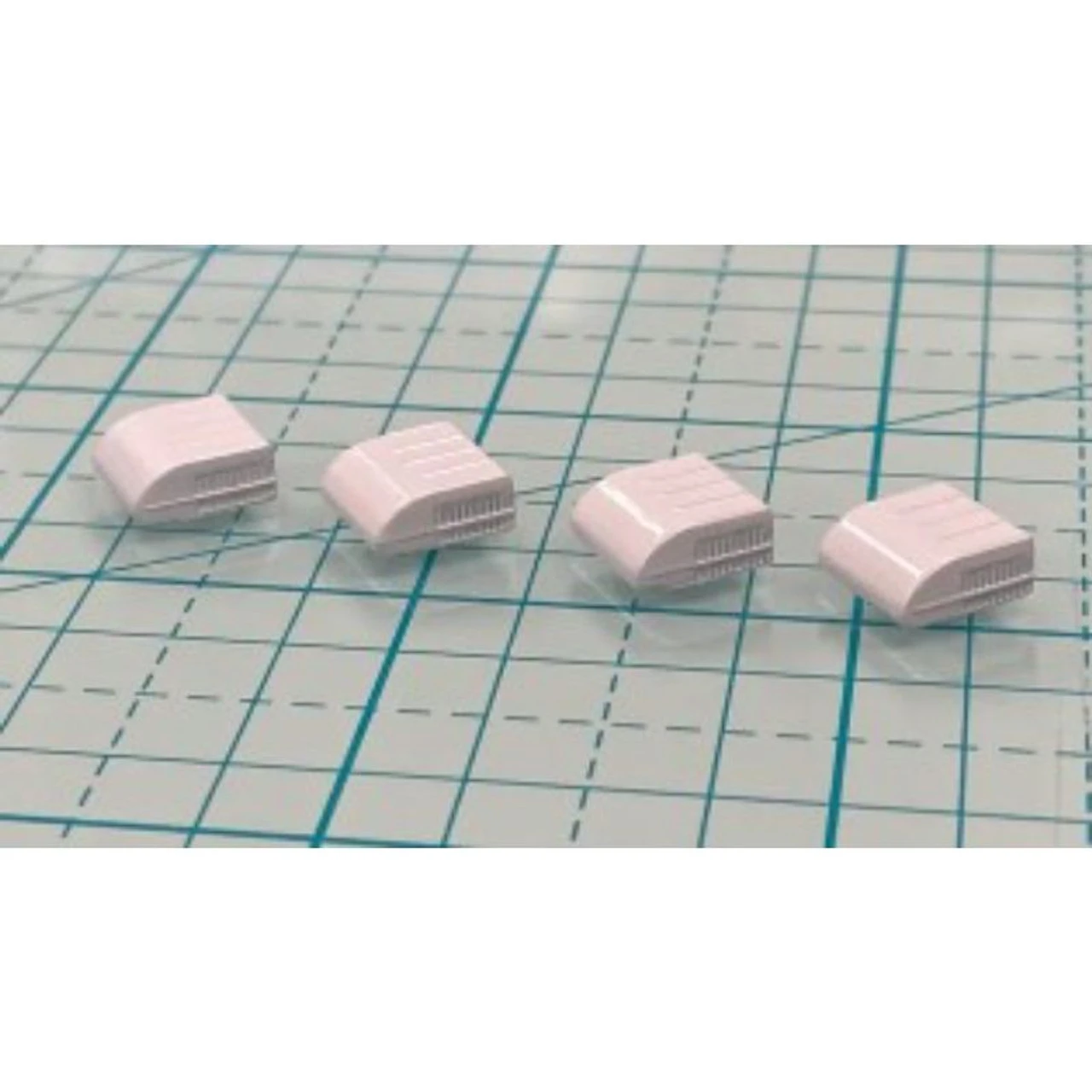 MACRail 836 - RV A/C (Square - 4 Pack) - HO Scale 3 MACRail 836 - RV A/C (Square - 4 Pack) - HO Scale