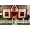 Monroe Models 2308 - Ornate Picket Fence - HO Scale Kit -Model Trains Shop MON2308 77494.1645223521