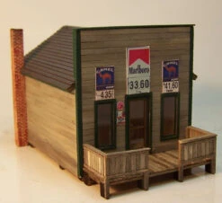RslaserKits 2038 - Tom’s Country Store - HO Scale Kit