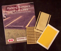 Osborn Models 1097 - Parking Bumpers And Lot Lines - HO Scale