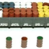 Tichy Train Group 8212 - 55 Gallon Drums - HO Scale -Model Trains Shop Steel Drums 8212 98486.1645224185
