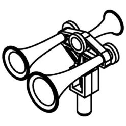 Athearn 02035 - Horn Leslie S-3L-R Std Profile (3) - HO Scale