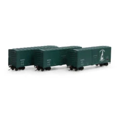 Athearn 67744 - 40' Modern Box Car North Stratford (NSRC) (3 Pack) - HO Scale