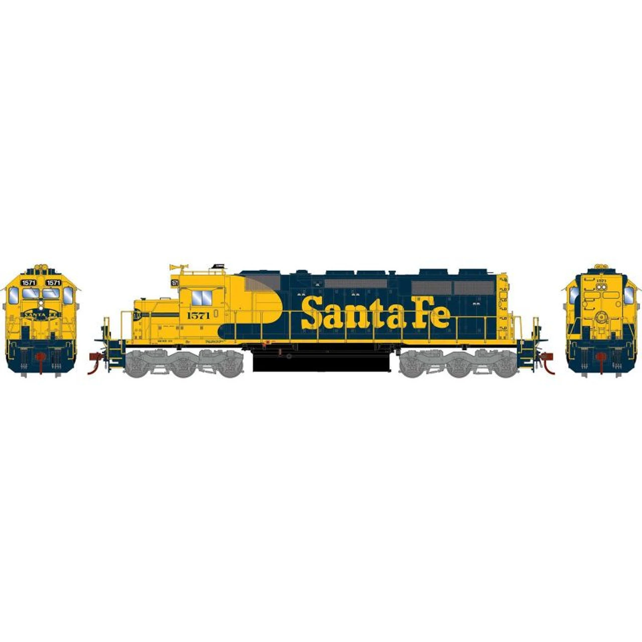 Athearn RTR 71498 - EMD SD39 Atchison, Topeka And Santa Fe (ATSF) 1571 - HO Scale 2 Athearn RTR 71498 - EMD SD39 Atchison, Topeka And Santa Fe (ATSF) 1571 - HO Scale