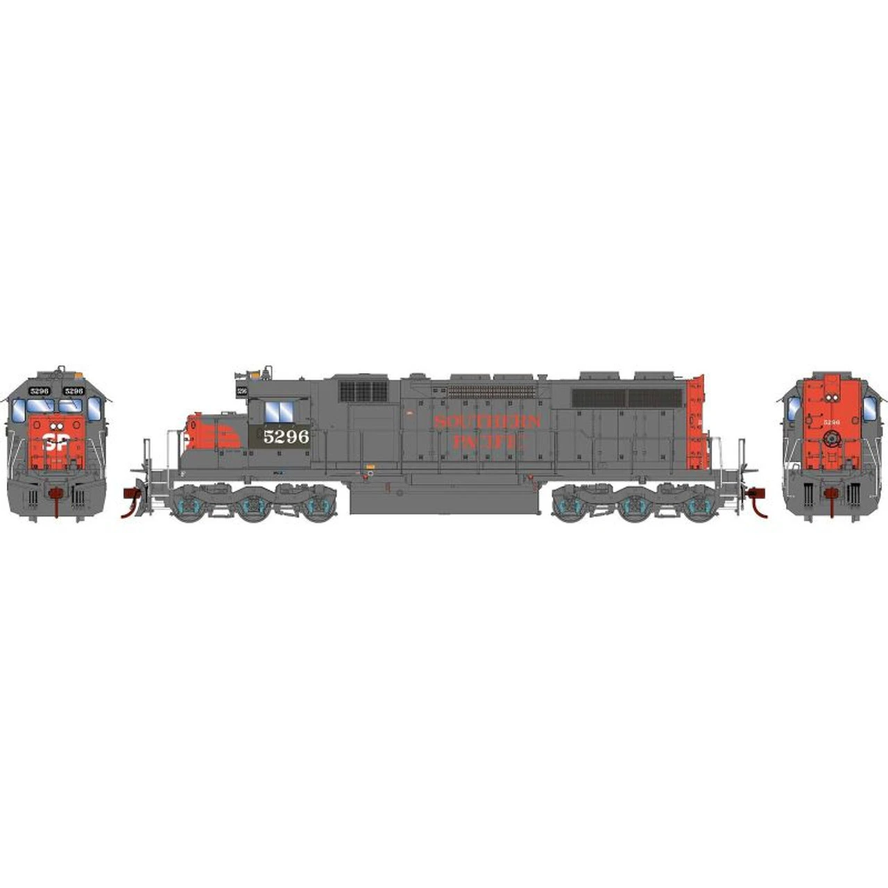 Athearn RTR 71499 - EMD SD39 Southern Pacific (SP) 5296 - HO Scale 3 Athearn RTR 71499 - EMD SD39 Southern Pacific (SP) 5296 - HO Scale