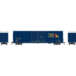 Athearn RTR 90577 - 60' Hi-Cube Boxcar Golden West Service (VCY) 142031 - HO Scale