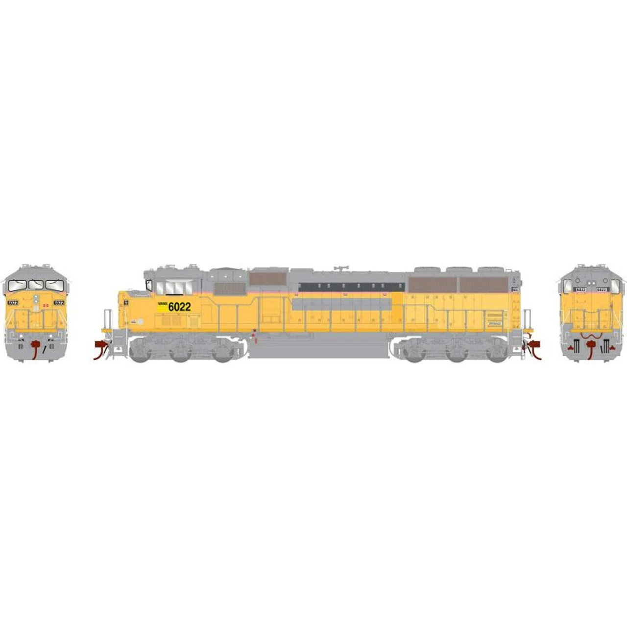 Athearn Genesis 75529 - EMD SD60M "TRICLOPS" Webb Asset Management/Watco (WAMX) 6022 - HO Scale 3 Athearn Genesis 75529 - EMD SD60M "TRICLOPS" Webb Asset Management/Watco (WAMX) 6022 - HO Scale