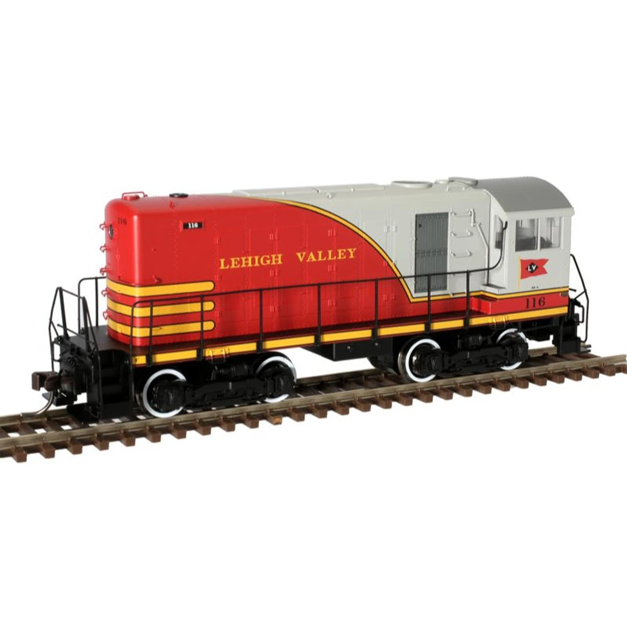 Atlas 10003975 - Master Silver ALCo HH660 Lehigh Valley (LV) 116 - HO Scale 3 Atlas 10003975 - Master Silver ALCo HH660 Lehigh Valley (LV) 116 - HO Scale
