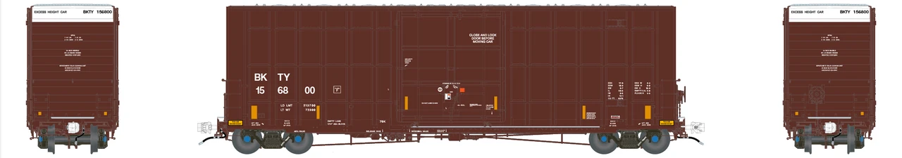 Aurora Miniatures 305030 - Gunderson 6276 50' Plate F Boxcar Union Pacific (BKTY) 156948 - HO Scale 3 Aurora Miniatures 305030 - Gunderson 6276 50' Plate F Boxcar Union Pacific (BKTY) 156948 - HO Scale