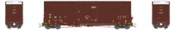 Aurora Miniatures 305042 - Gunderson 6276 50' Plate F Boxcar Canadian National (IC) 21129 - HO Scale