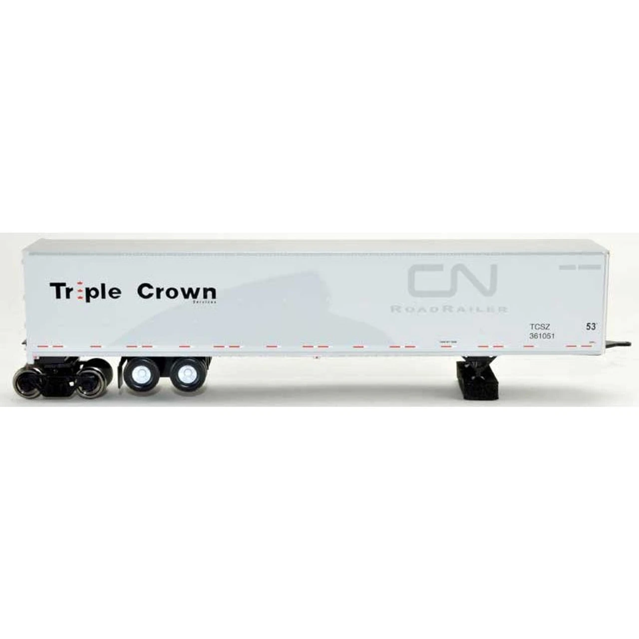 Bowser 42973 - Triple Crown RoadRailer NS/ex-CN (TCSZ) 361134 - HO Scale 3 Bowser 42973 - Triple Crown RoadRailer NS/ex-CN (TCSZ) 361134 - HO Scale