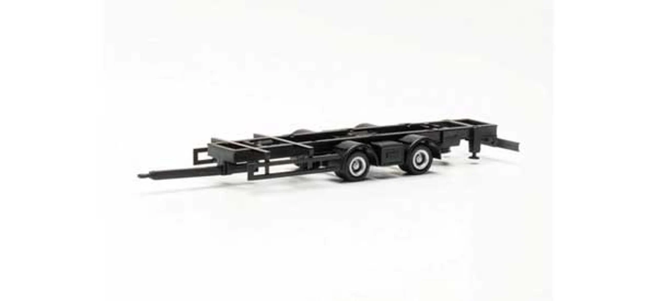 Herpa Models 085533 - Interchangeable Dual-Axle Trailer Chassis Pkg(2) - HO Scale Kit 3 Herpa Models 085533 - Interchangeable Dual-Axle Trailer Chassis Pkg(2) - HO Scale Kit