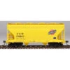InterMountain 46522-22 - ACF 2-Bay Covered Hopper Chicago & Northwestern (CNW) 175510 - HO Scale -Model Trains Shop imr46522 84859.1672437219