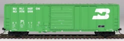 InterMountain 47504-38 - PS 5277 Cu. Ft. Exterior Post Boxcar Burlington Northern (BN) 217521 - HO Scale