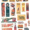 JL Innovative 406 - Uncommon & Unusual Soft Drink Signs 1940s-50s (54 Signs) - HO Scale -Model Trains Shop jli406 20331.1683674225