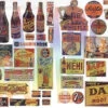 JL Innovative 425 - Unusual Soft Drink Signs Series II 1940s-50s (40 Signs) - HO Scale -Model Trains Shop jli425 86798.1683674228