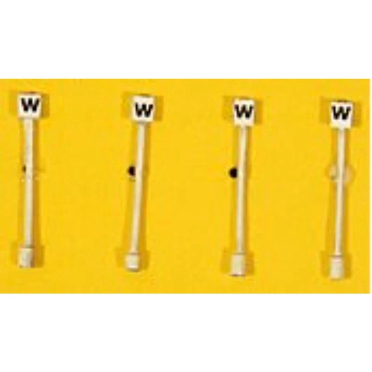 JL Innovative 833 - Whistle Sign Set (4) - HO Scale 3 JL Innovative 833 - Whistle Sign Set (4) - HO Scale