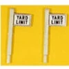 JL Innovative 848 - Yard Limit Sign Set (2) - HO Scale 1 JL Innovative 848 - Yard Limit Sign Set (2) - HO Scale -Model Trains Shop jli848 07390.1671411253
