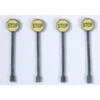 JL Innovative 852 - Custom Stop Sign Yellow Pre-1958 (4) - HO Scale -Model Trains Shop jli852 87596.1671411254