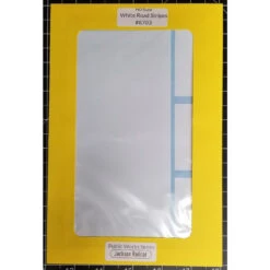 Jackson Railcar 8703 - Public Works Series - White Road Stripes - HO Scale