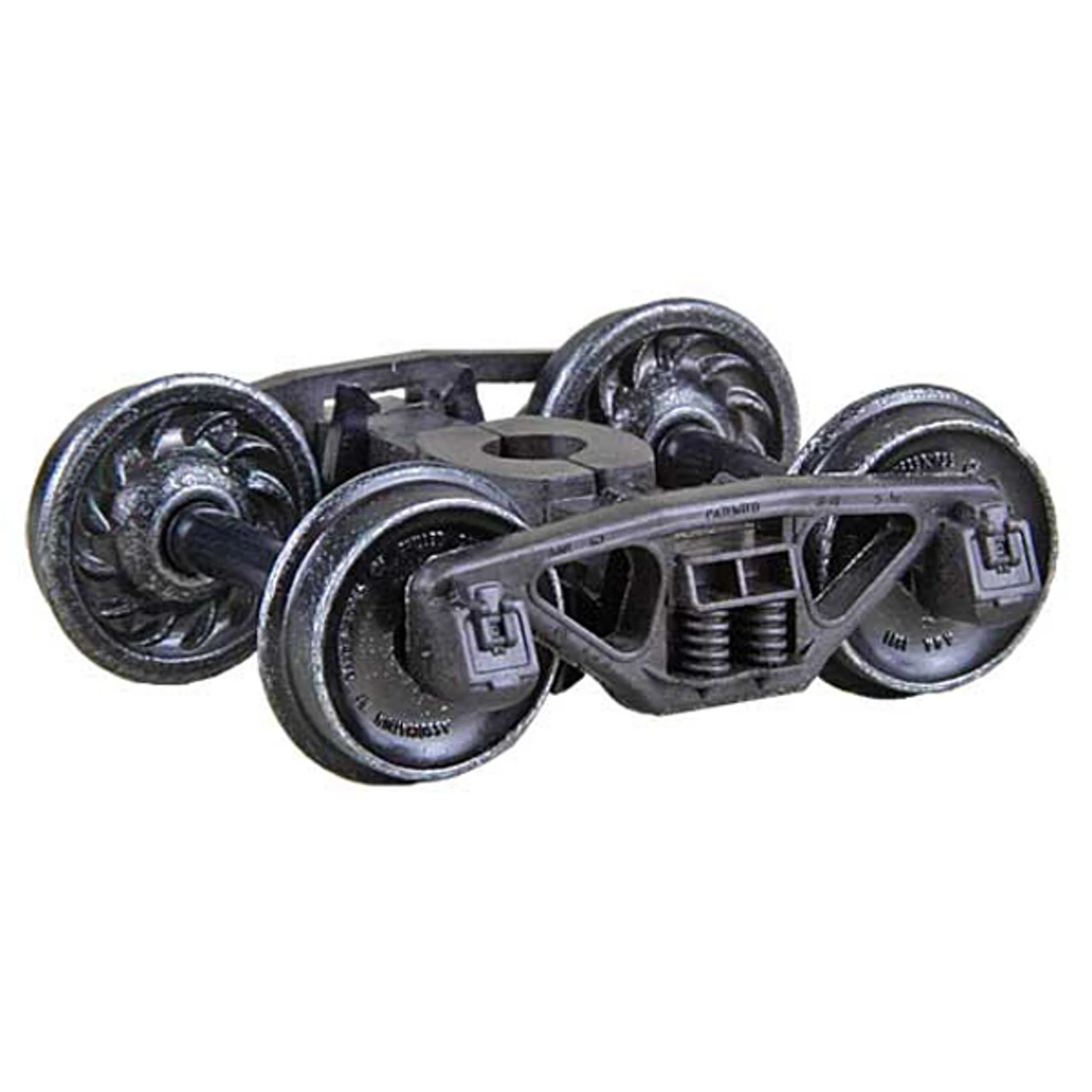 Kadee #1565 - HGC Bettendorf 50-Ton Self Centering Trucks Ribbed - HO Scale 3 Kadee #1565 - HGC Bettendorf 50-Ton Self Centering Trucks Ribbed - HO Scale