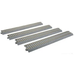 Kato 2-152 - Straight Track W/ Concrete Ties 246mm [4 Pcs] - HO Scale