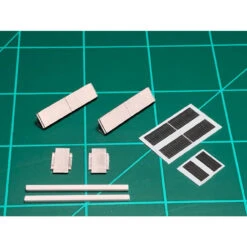 MACRail 802 - MOW Car Solar Panel (CSXT Version Angle Bracket) - HO Scale Kit