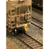 MACRail 902RT - End Of Train Device Regular Coupler 3 Pack - Yellow - HO Scale -Model Trains Shop mac902RTa 93239.1671411455