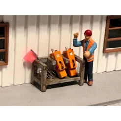 MACRail 910 - EOT Storage Rack V2.0 (Small) - HO Scale