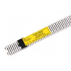 Micro Engineering 10-105 - Concrete Non-Weathered Flex Trak, Code 83, 6 Pieces - HO Scale