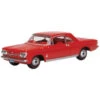 Oxford Diecast Oxford 87CH63002 - 1963-1970 Chevrolet Corvair Coupe Riverside Red - Assembled - HO Scale -Model Trains Shop oxf87CH63002 59150.1645223671