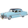 Oxford Diecast Oxford 87PC54001 - 1954-1965 Pontiac Chieftain 4-Door Sedan Mayfair Blue, San Marino Blue - Assembled - HO Scale -Model Trains Shop oxf87PC54001 15858.1645223675