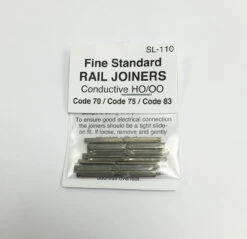 PECO SL-110 Metal Conducting Rail Joiners For Code 70/75/83 - HO Scale