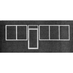 Pikestuff 541-1106 - Store Front Windows & Door - HO Scale Kit