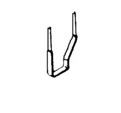 A-Line 29002 - Stirrups Style C (pack Of 25) - HO Scale