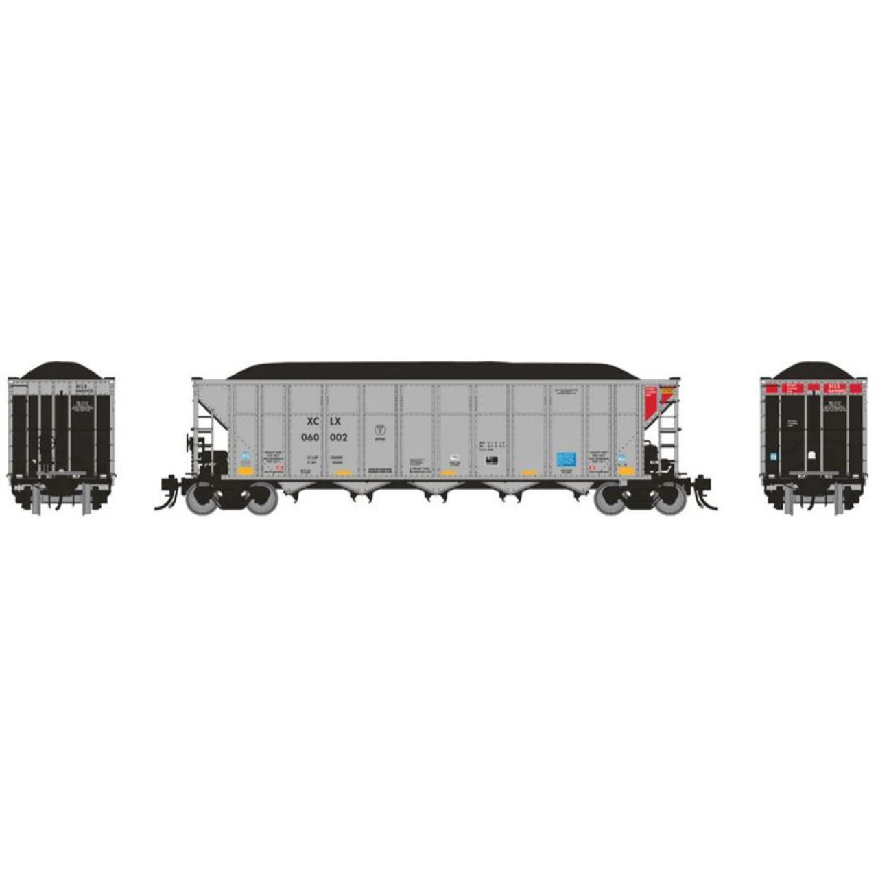 Rapido 169040A - Autoflood III Coal Hopper Xcel Energy (XCLX) 060046 - HO Scale 3 Rapido 169040A - Autoflood III Coal Hopper Xcel Energy (XCLX) 060046 - HO Scale