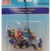 Rock Island Hobby 062101 - Sitting People - Painted (14) - HO Scale -Model Trains Shop rih062101 55840.1668033199