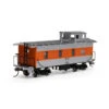 Athearn Roundhouse 11724 - 3 Window Caboose Western Pacific (WP) 727 - HO Scale -Model Trains Shop rnd11723 65784.1671665987