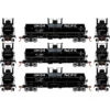Athearn Roundhouse 73006 - Chemical Tank Car Union Pacific (UP) 69603, 69605, 69609 - HO Scale