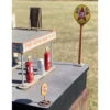 Showcase Miniatures 2359 - Gas Station Accessories - HO Scale Kit -Model Trains Shop scm2359 13201.1645223957