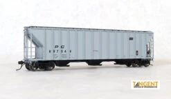 Tangent Scale Models 28063-04 - PC Sam Rea Shops 4600 Covered Hopper Penn Central (PC) 887039 - HO Scale