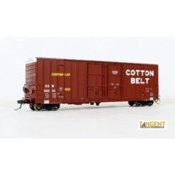 Tangent Scale Models 29011-08 - SSW “B-70-42 Repaint 1984+” Gunderson 6089 50′ High Cube Boxcar Cotton Belt (SSW) 59244 - HO Scale