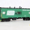 Tangent Scale Models 60124-03 - DSI/SLCC Bay Window Caboose Penn Central (PC) 21607 - HO Scale -Model Trains Shop tan60124 75906.1675918309
