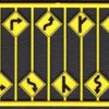 Tichy Train Group 8254 - Road Path Warning Signs #1 - HO Scale -Model Trains Shop ttg8254 99419.1645224186