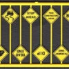 Tichy Train Group 8256 - Written Road Path Warning Signs - HO Scale -Model Trains Shop ttg8256 42564.1645224187