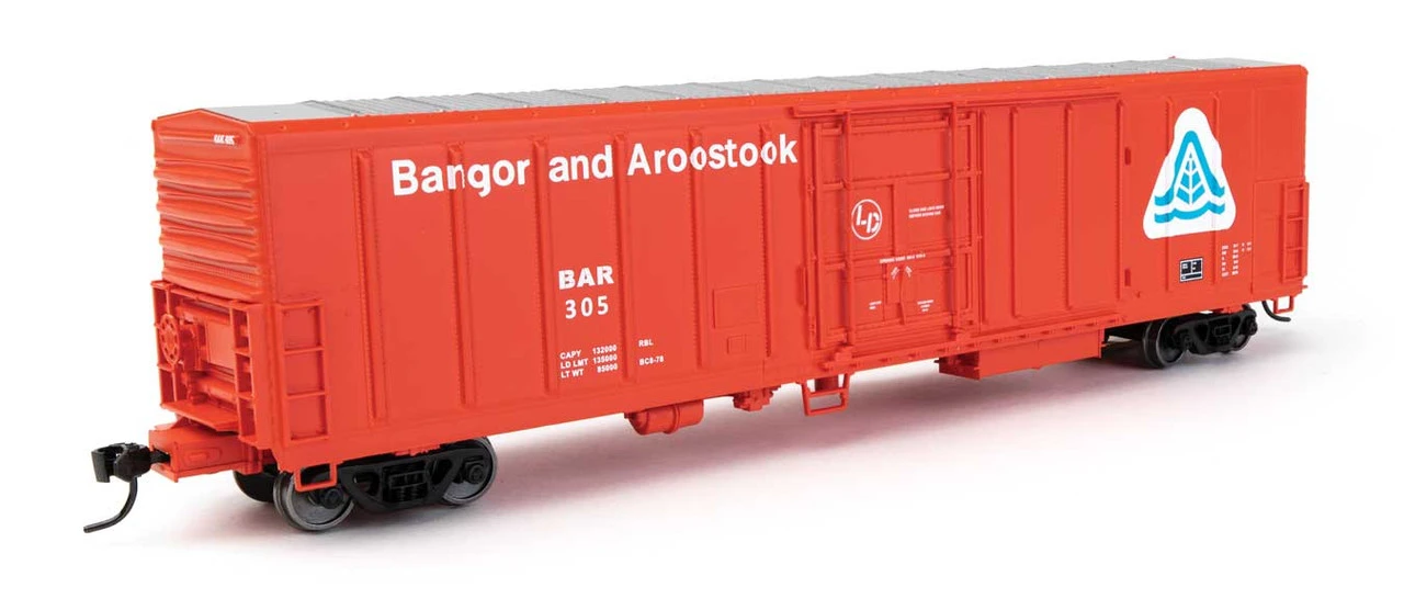 Walthers Mainline 910-3975 - 57' Mechanical Reefer Bangor & Aroostook (BAR) 305 - HO Scale 2 Walthers Mainline 910-3975 - 57' Mechanical Reefer Bangor & Aroostook (BAR) 305 - HO Scale